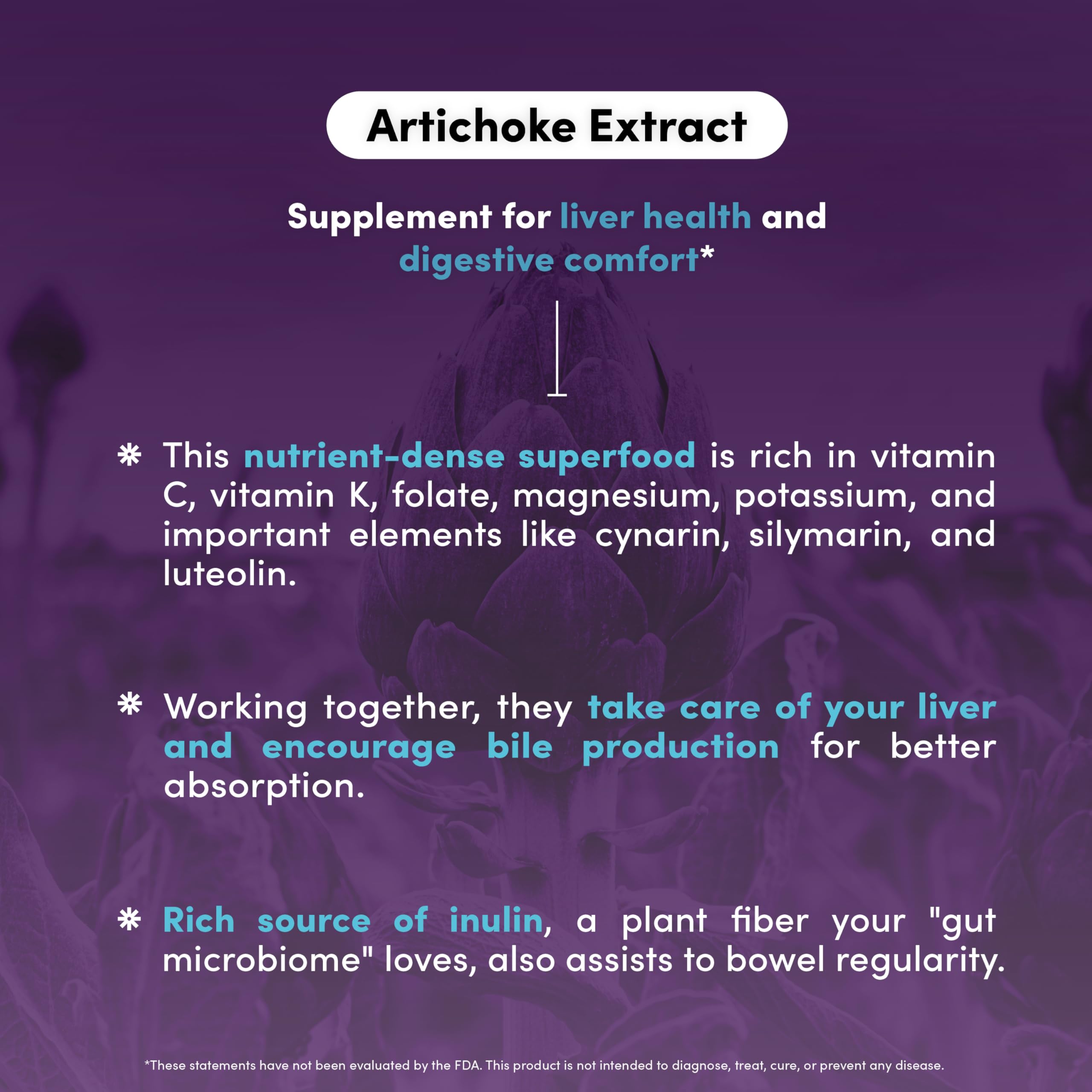 Vital Peak Artichoke capsules closeup, vegan-friendly formula