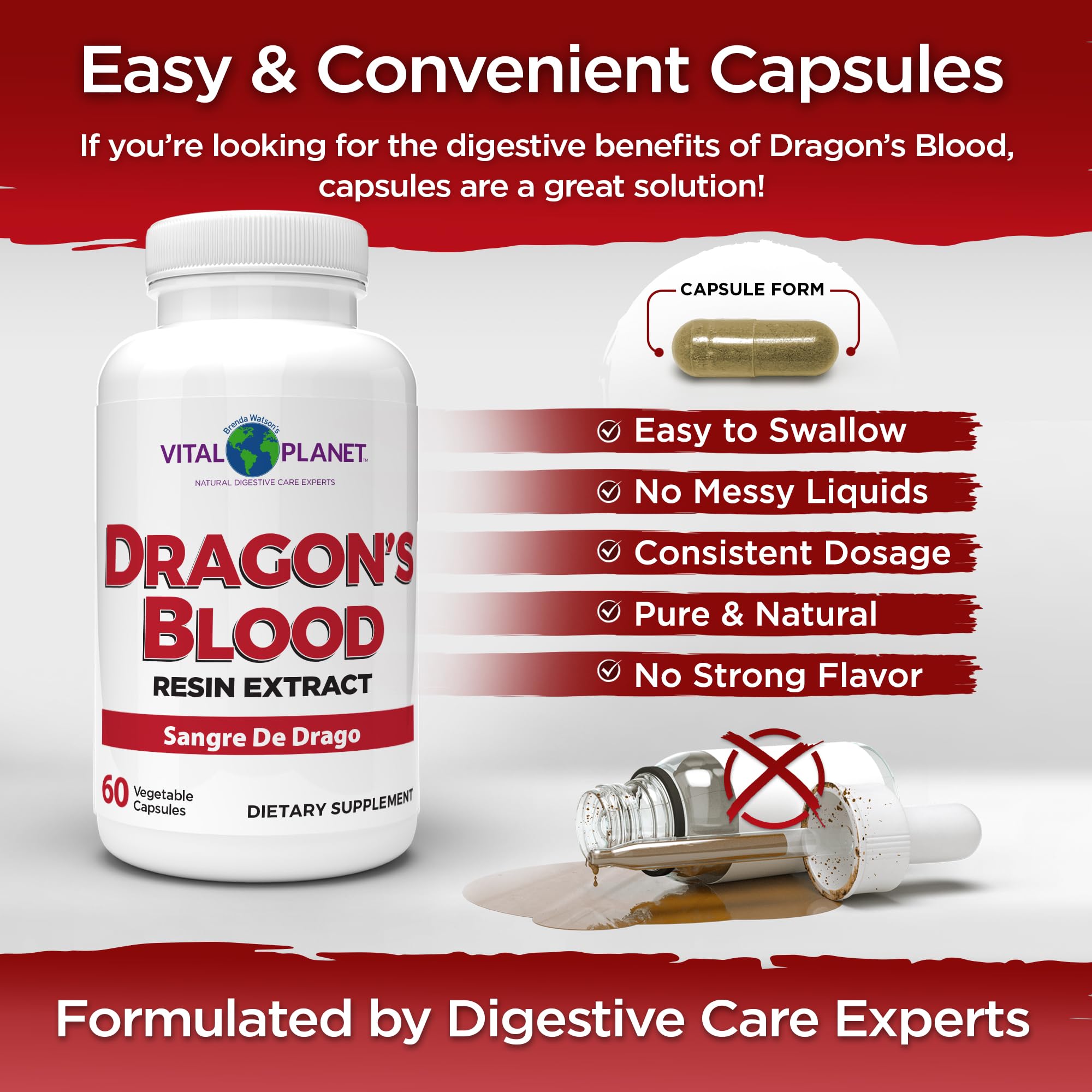 Vital Planet Dragon’s Blood in daily routine for digestive care