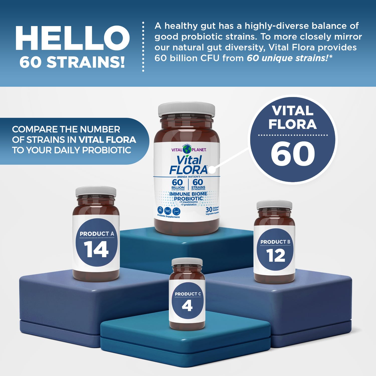 Vital Planet organic mushrooms blend image highlighting functional mushrooms for immune-friendly support