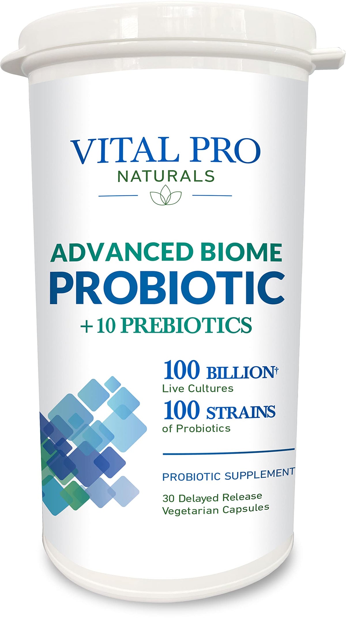 Vital Planet Vital Pro Naturals bottle for daily gut support