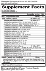 Vital Pro Naturals capsules with delayed-release formula for men's digestive wellness.