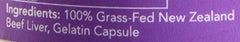 Vital Proteins capsules with spoon measuring four-capsule serving