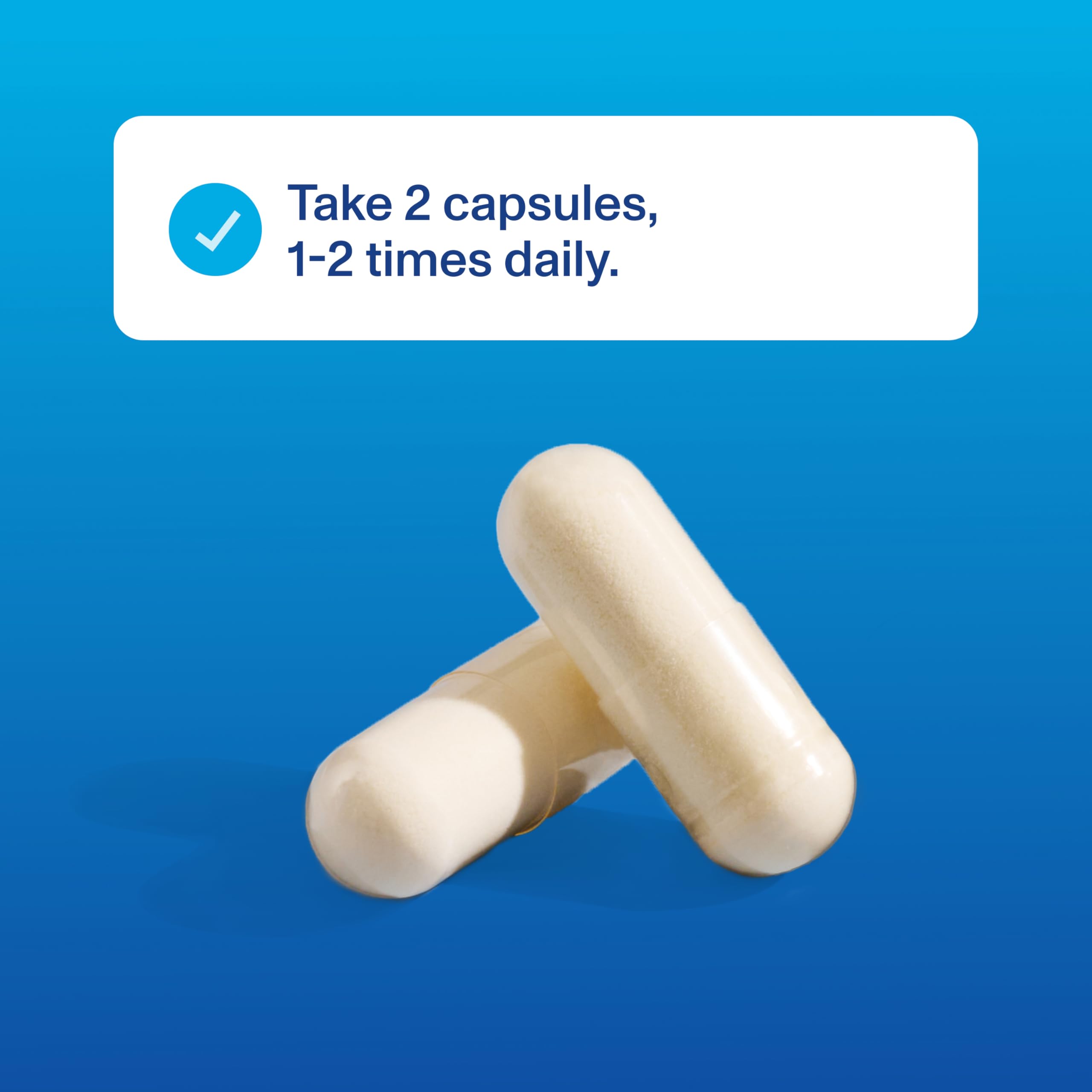 Vital Proteins capsules on-the-go in a travel-friendly bottle
