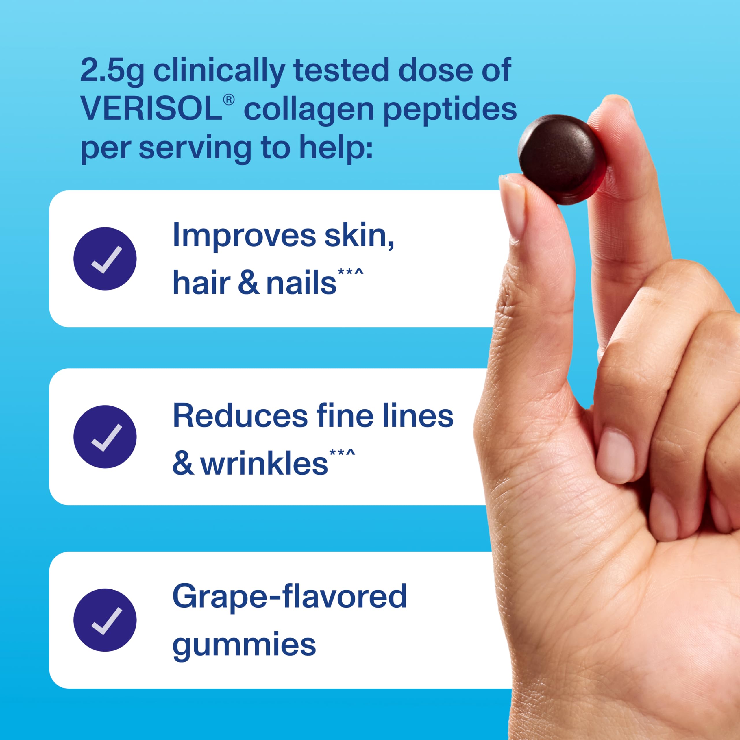 Vital Proteins Collagen Gummies ingredients list noting non-GMO canola oil