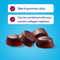 Vital Proteins Collagen Gummies nutrition panel highlights VERISOL collagen peptides