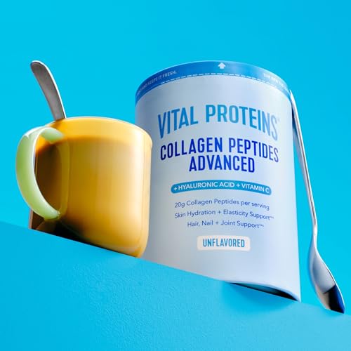Vital Proteins Collagen Peptides measuring scoop showing 12 servings