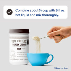 Vital Proteins collagen peptides scoop close-up highlighting bioavailable formula