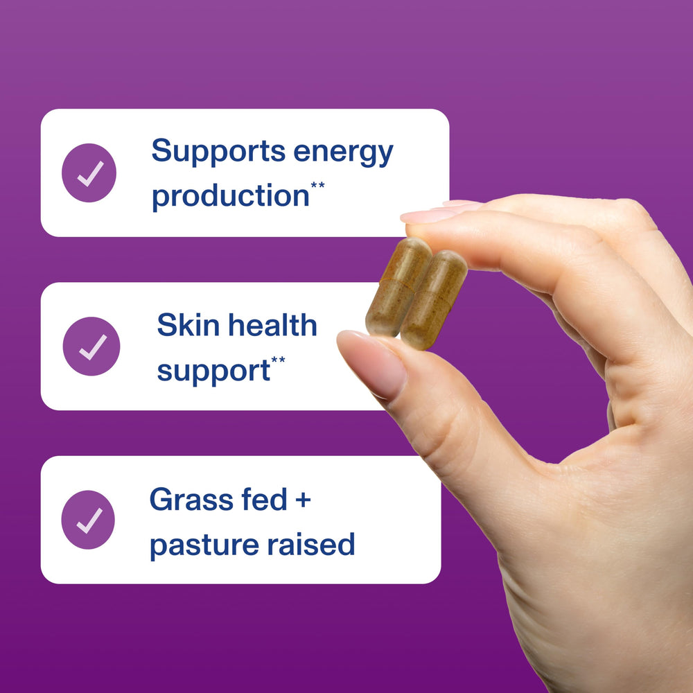 Vital Proteins liver capsules ready-to-use in daily routine