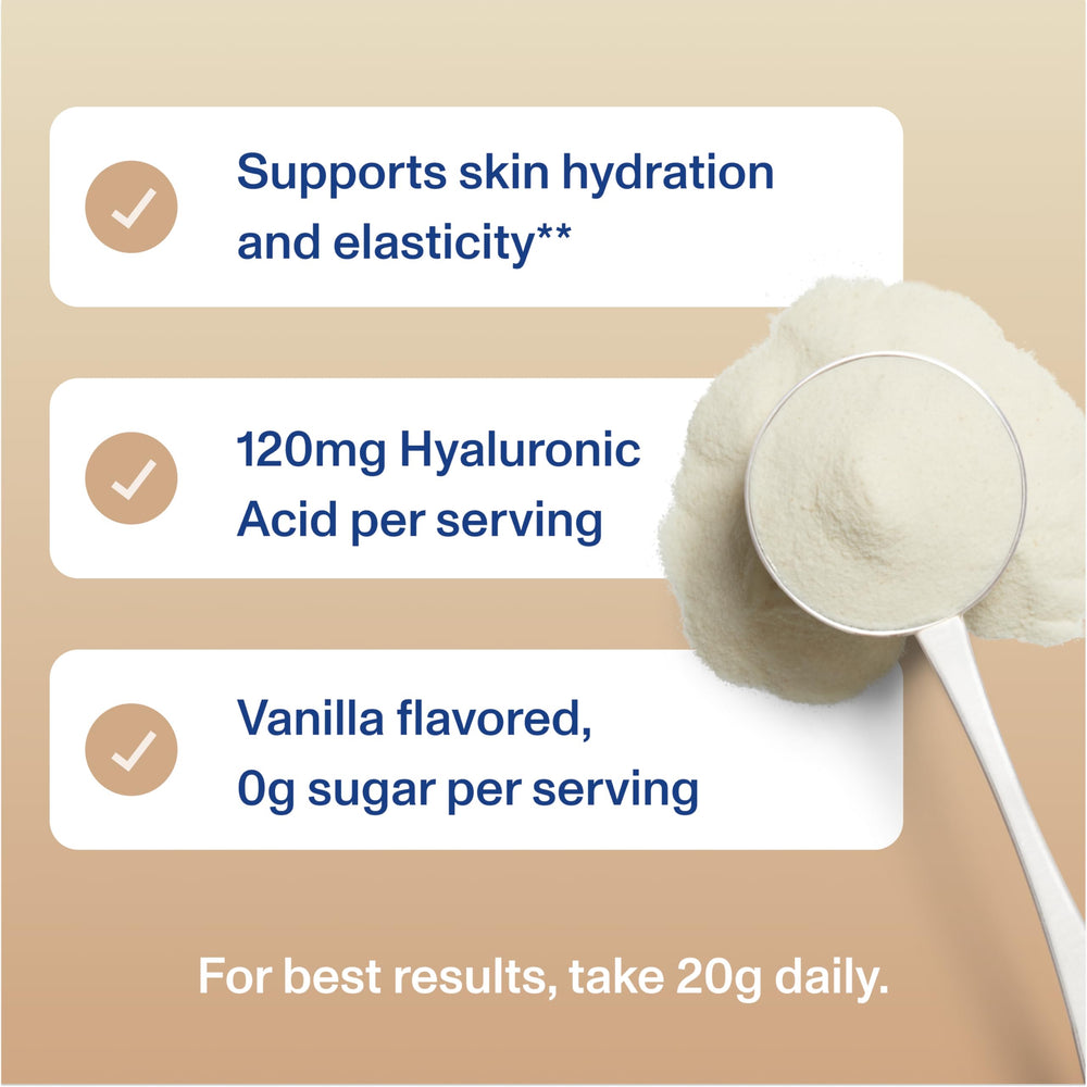 Vital Proteins Vitamin C boost label highlighting antioxidant support