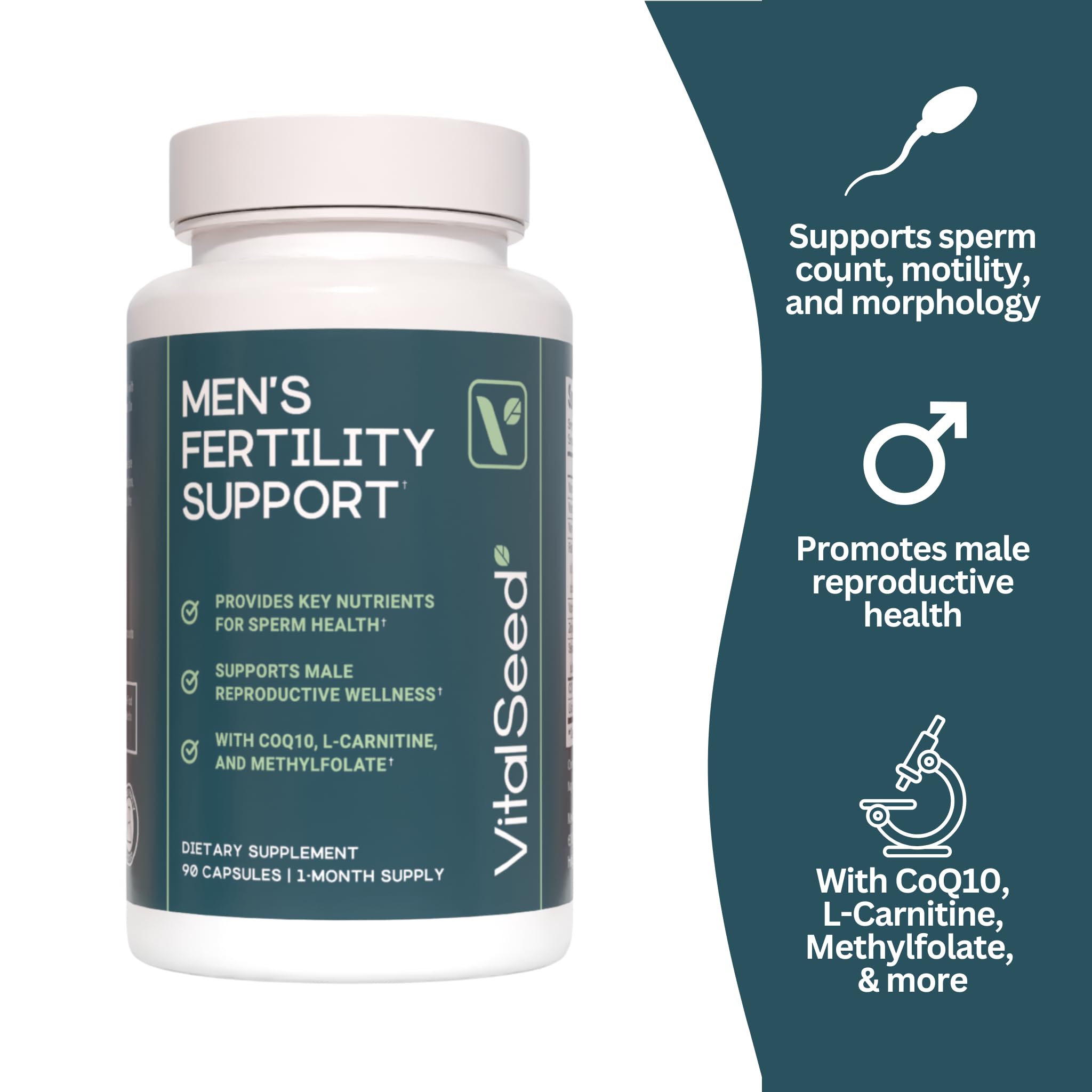 Vital Seed family-use concept with bottle for shared fertility journey.