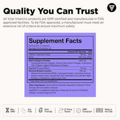 Vital Vitamins Multi Collagen Plus graphic hints at joint elasticity and comfort potential.