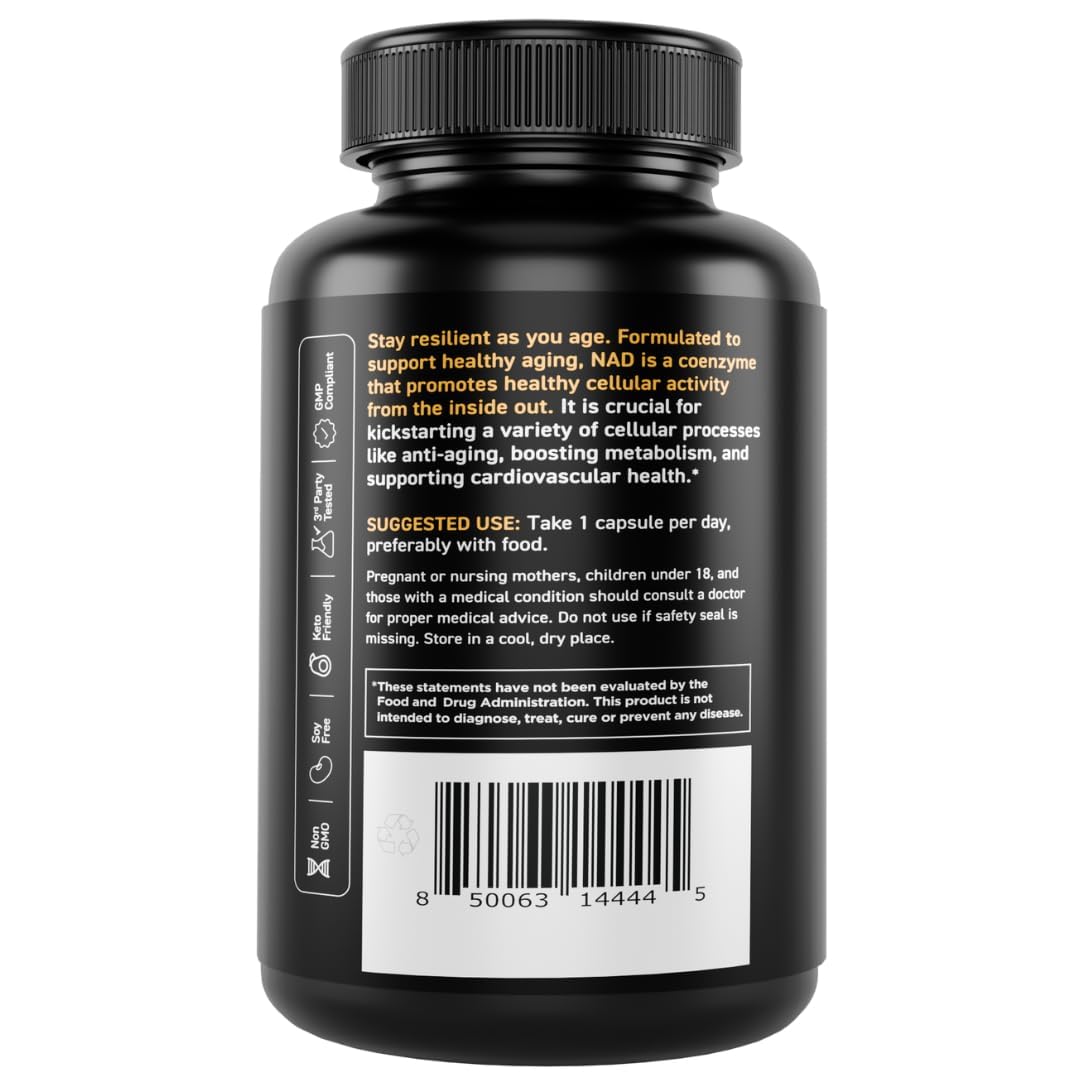 Vital Vitamins NAD day-use scene suggesting focus and energy throughout activity