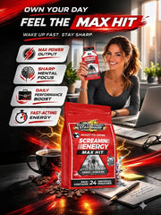 VITAL 4U Screamin Energy Max Hit on-the-go use in everyday routines.
