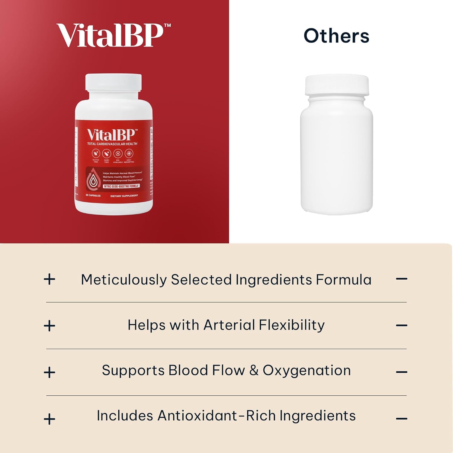 VitalBP wild blueberry extract image highlights antioxidant components for daily wellness