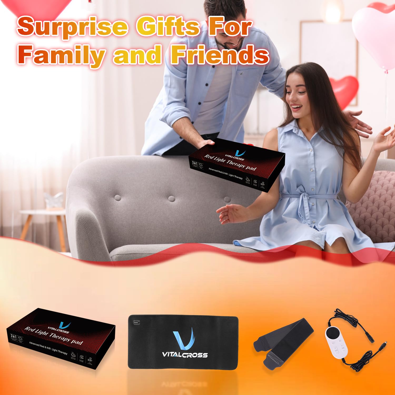VitalCross gift-ready packaging makes a thoughtful wellness gift.