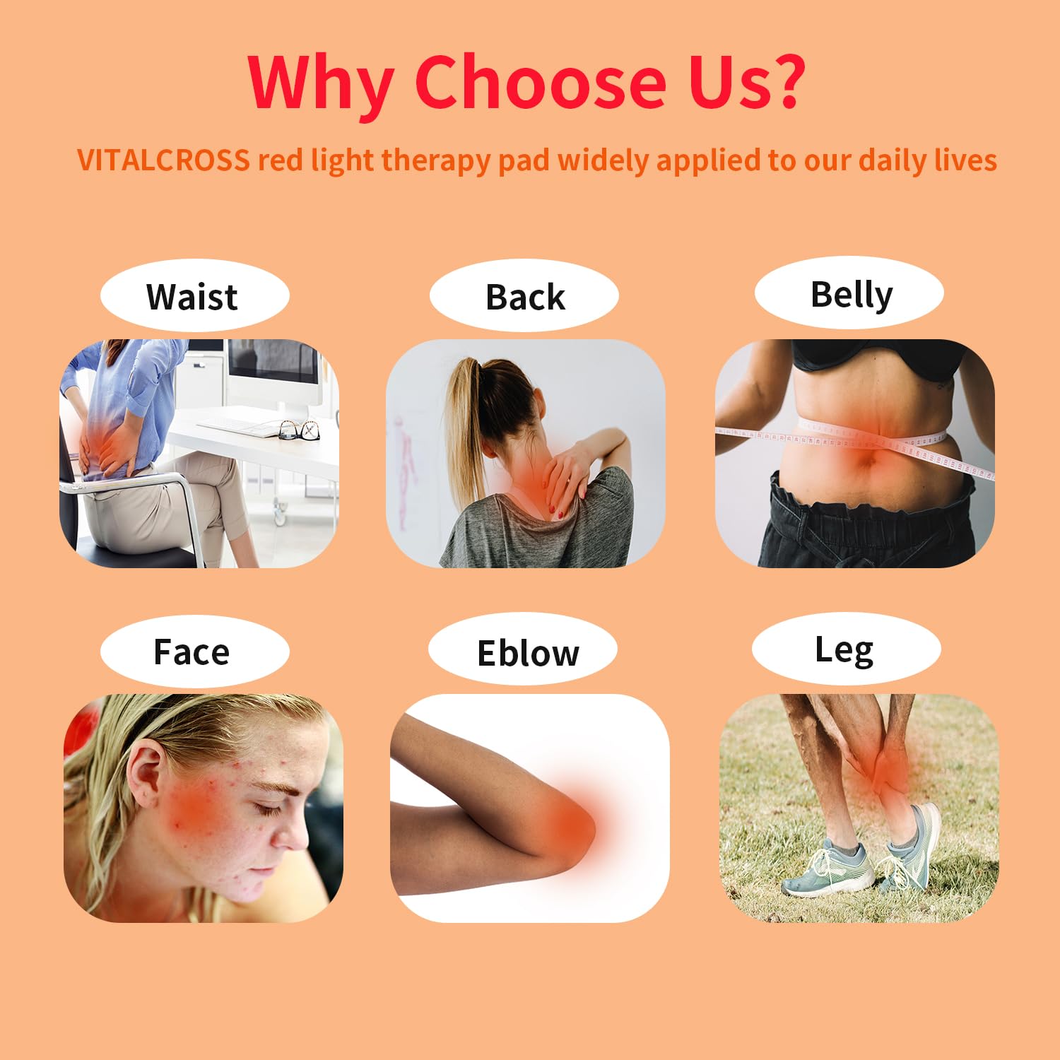 VitalCross remote control enables quick mode changes and timer setup.