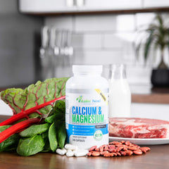 Vitalité Now ten calcium forms illustration highlighting broad absorption options
