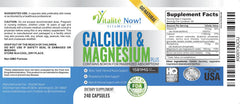 Vitalité Now vitamin D 400 IU label emphasizing absorption support