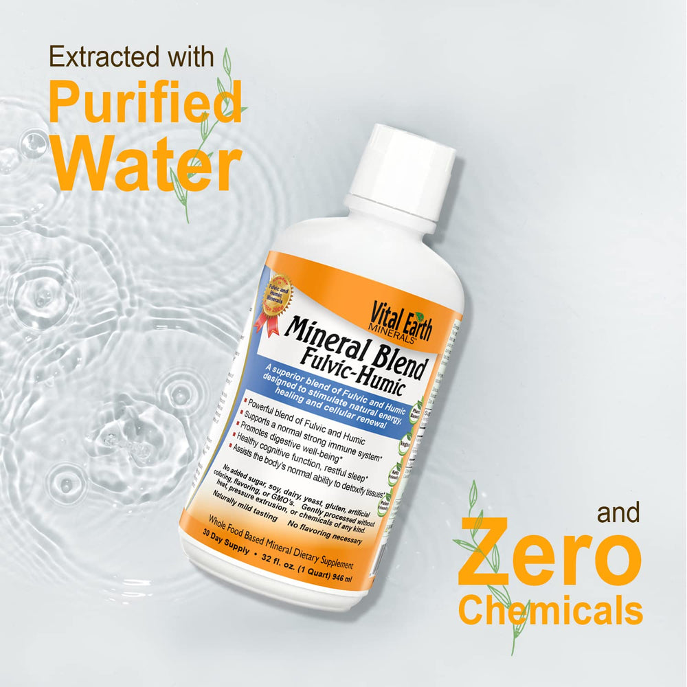 BPA-free bottle material from Vital Earth Minerals for safe storage