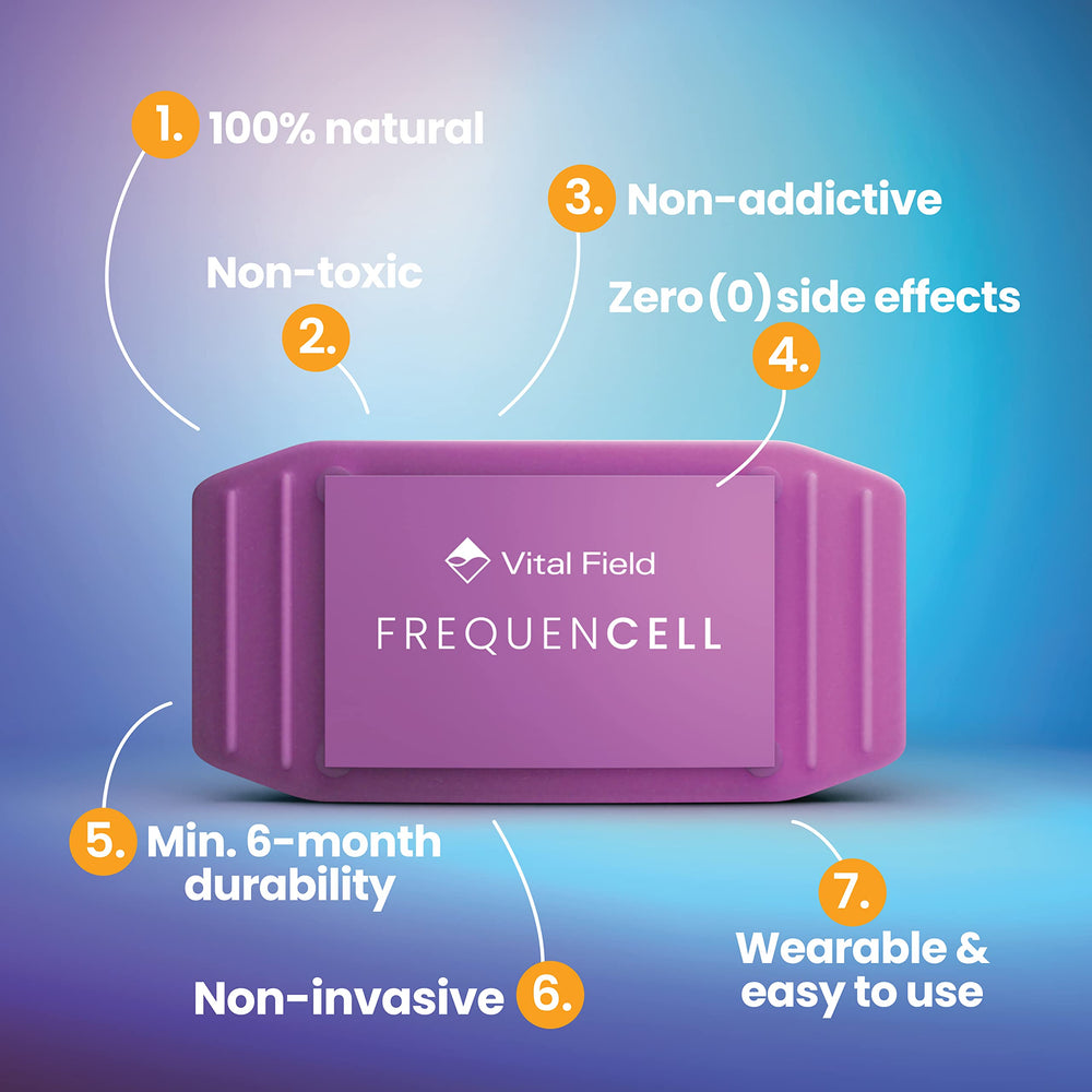VITALFIELD FrequenCell used by athlete for recovery and performance support