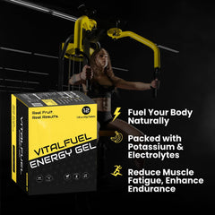 VitalFuel no added sugar and caffeine-free formula for steady endurance