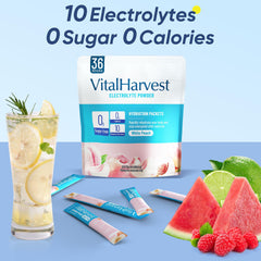 Easy mix dissolves quickly in water for a refreshing drink.