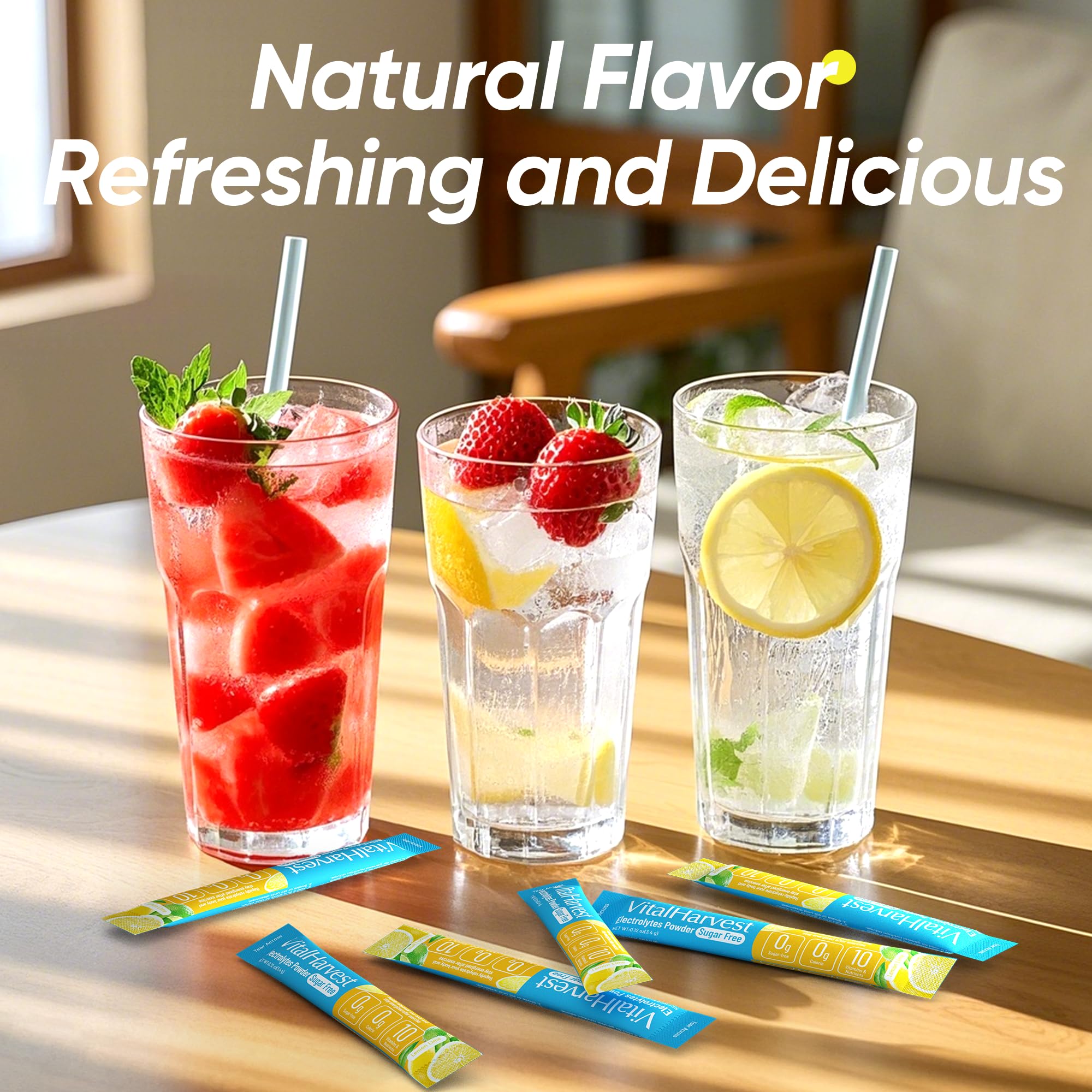 VitalHarvest low-sodium hydration option for balanced electrolytes