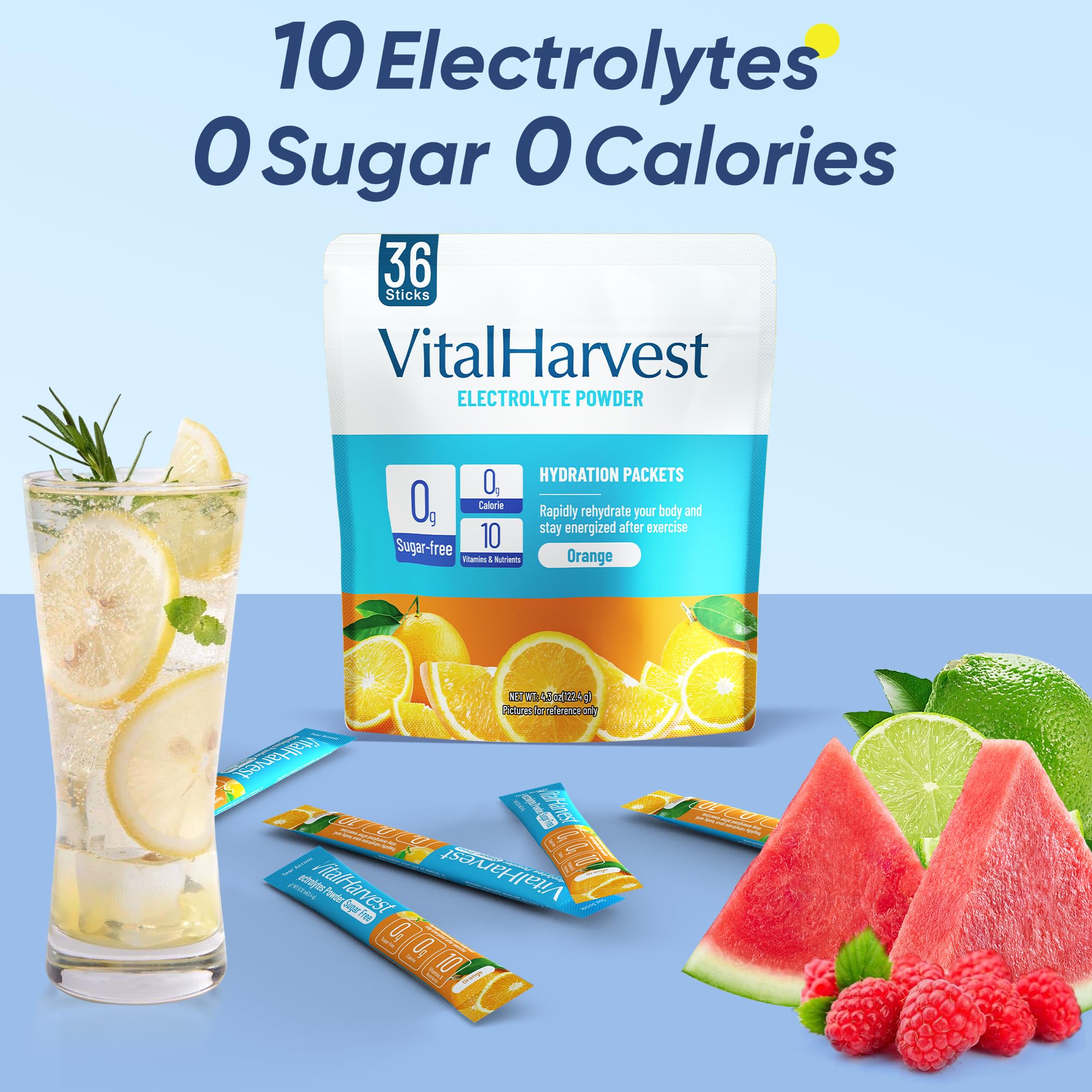 VitalHarvest on-the-go hydration in gym bag for active lifestyles