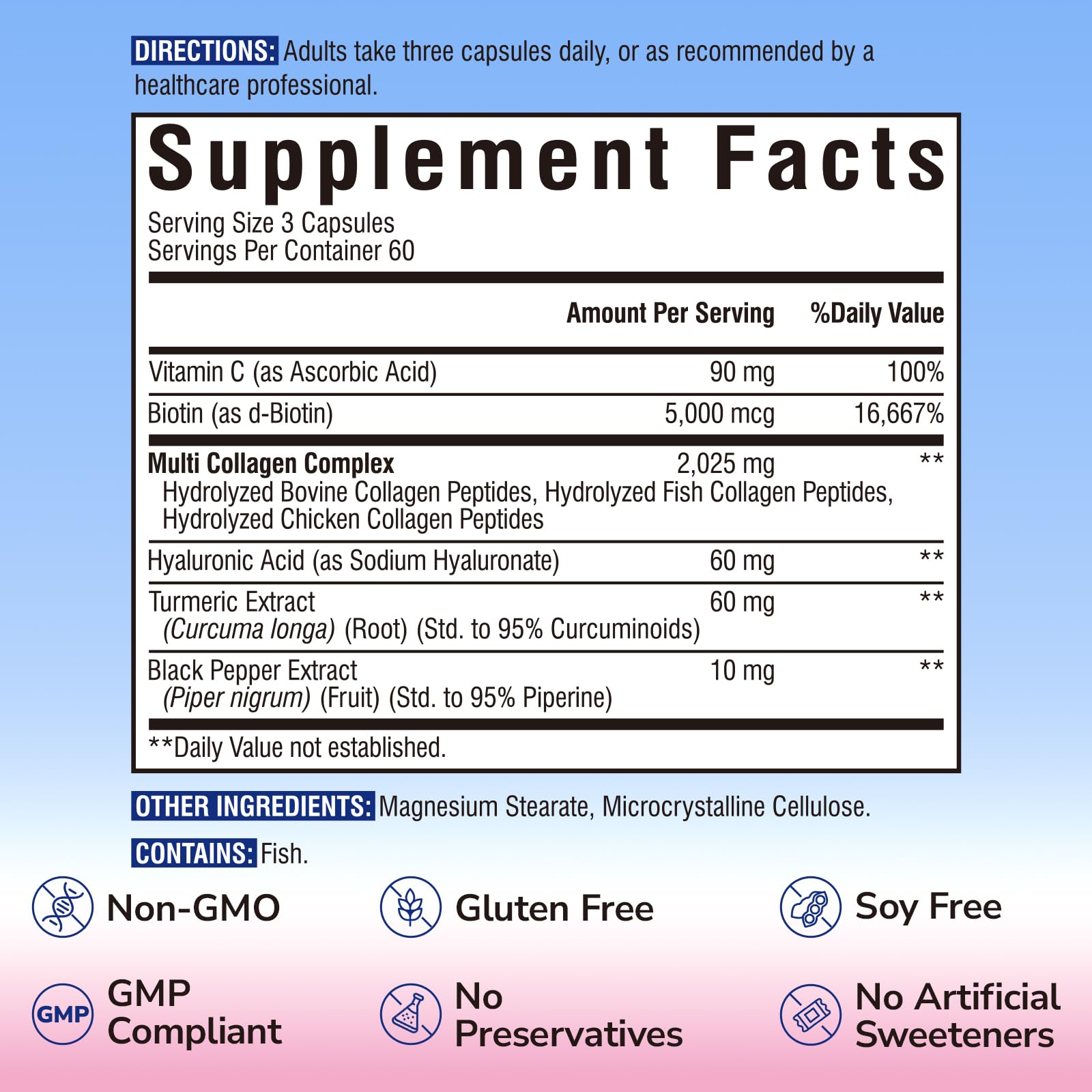 Vitalibre Hyaluronic Acid capsule emphasizing moisture for plump skin
