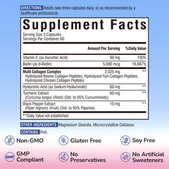 Vitalibre Hyaluronic Acid capsule emphasizing moisture for plump skin