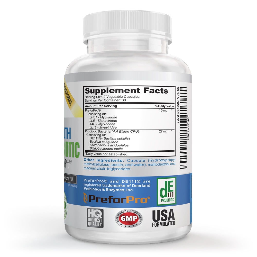 Vitalité Now DE111 spore formulation graphic highlights probiotic stability.
