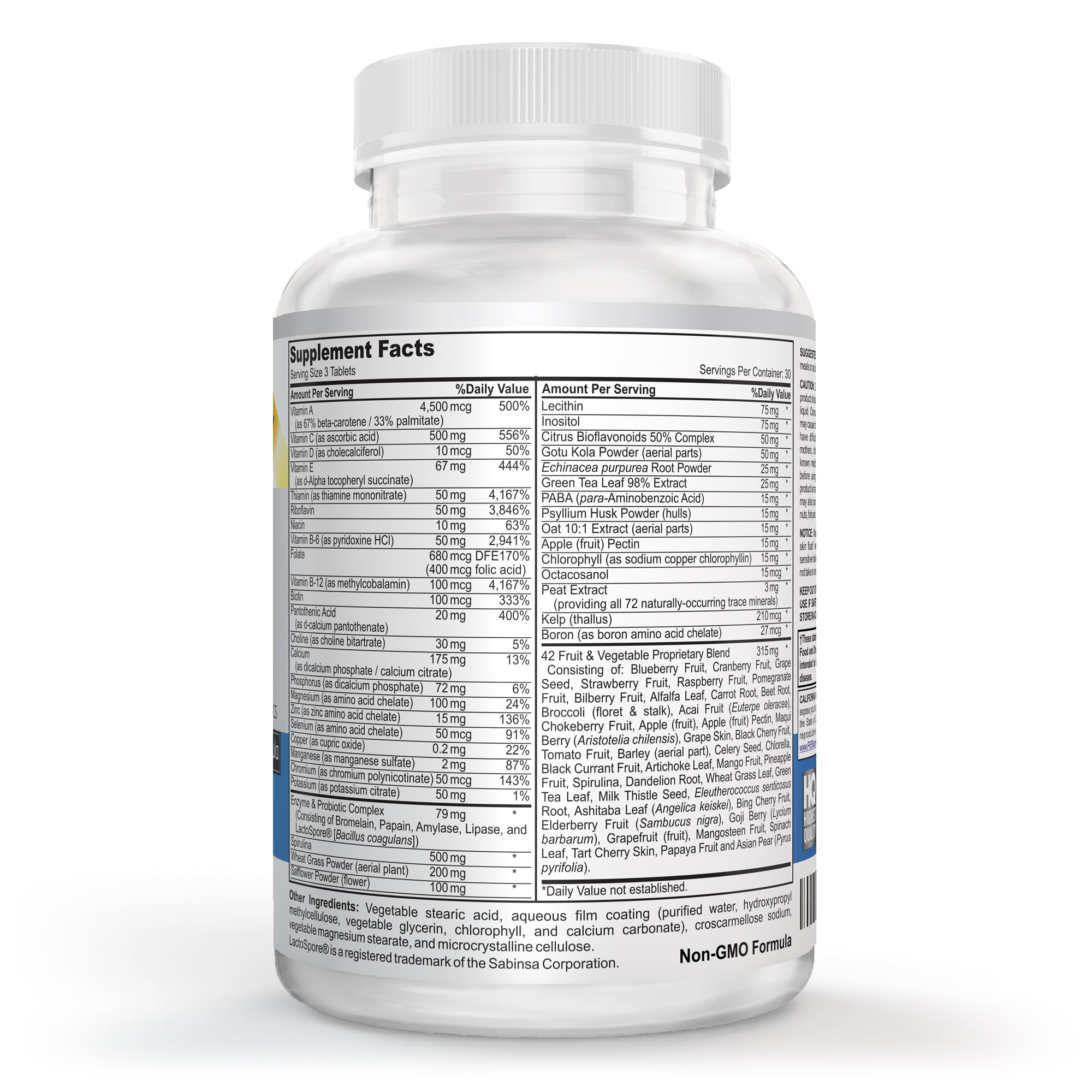 Colorful greens and capsules representing whole-food nutrients for daily wellness.
