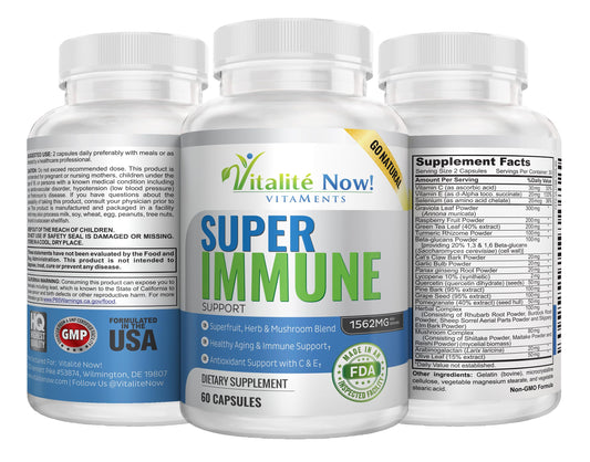 Vitalité Now quercetin capsules highlighting natural antioxidant support