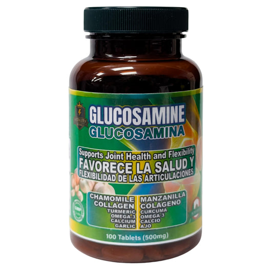 Vitality King Joint Support bottle with glucosamine and turmeric for active joints