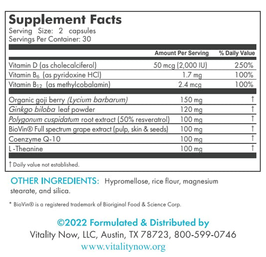 Vitality Now Stem Cell Renew capsules close-up; easy daily intake for youthful radiance.