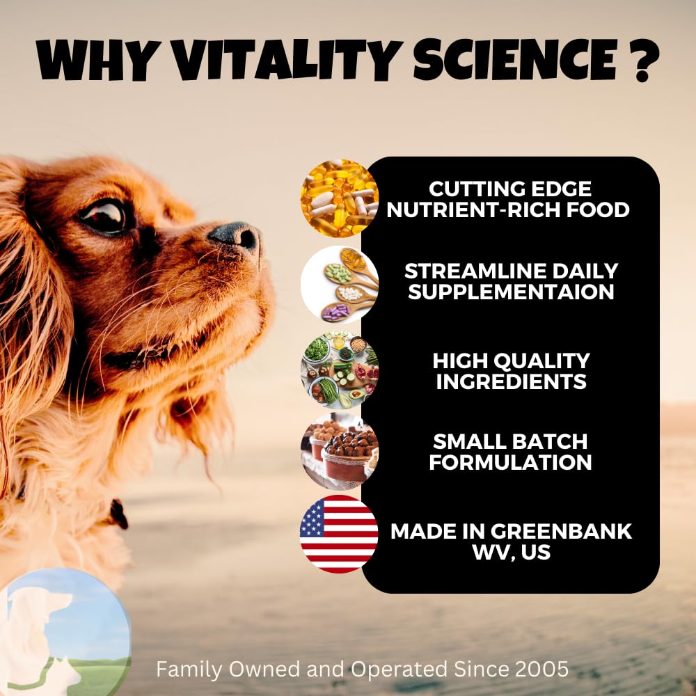 Vitality Science Blessed Relief cat skin detail showing soothing effects for irritated skin.