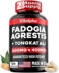 VITALPHA Ultra Concentrated bottle front displaying premium blend for athletic performance and muscle support.