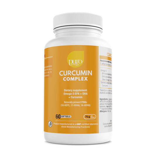 VitalRemedyMD PuroOmega Curcumin bottle ready for daily omega-3 and turmeric support.
