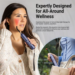 Vitalume wand with rechargeable battery promising long use per charge.