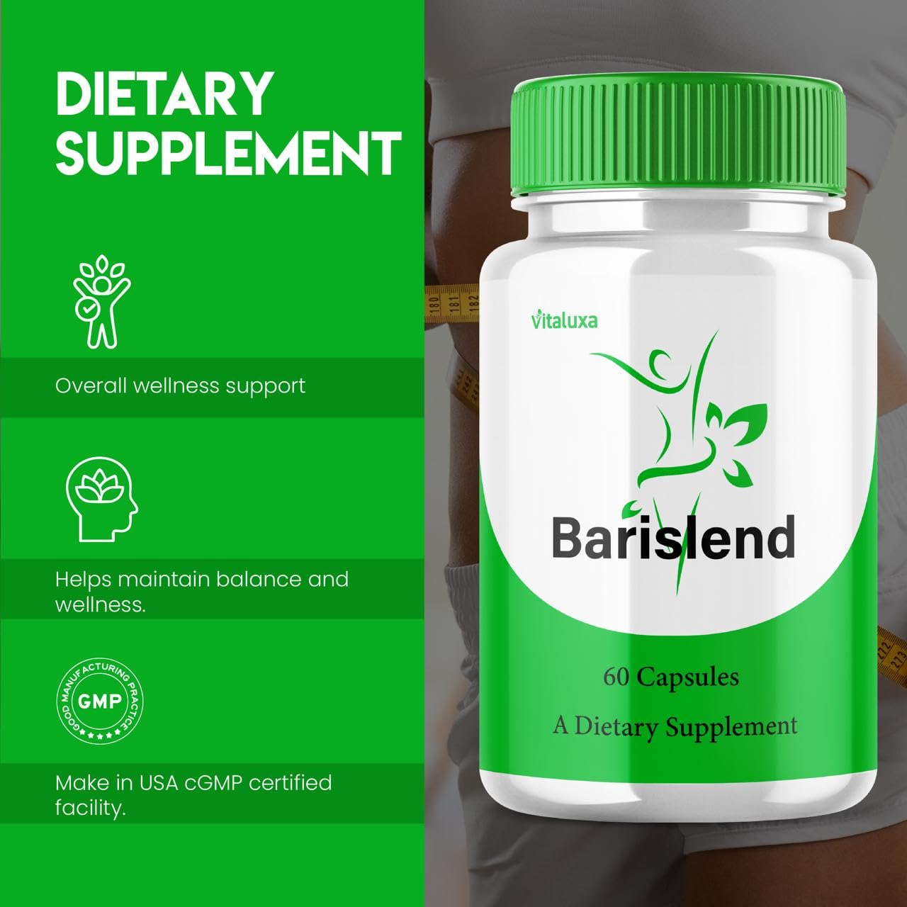 Vitaluxa Barisland pills natural potent formula designed for holistic wellness
