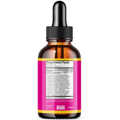 Vitaluxa Himalayan Burn Plus Drops pink salt color visual.