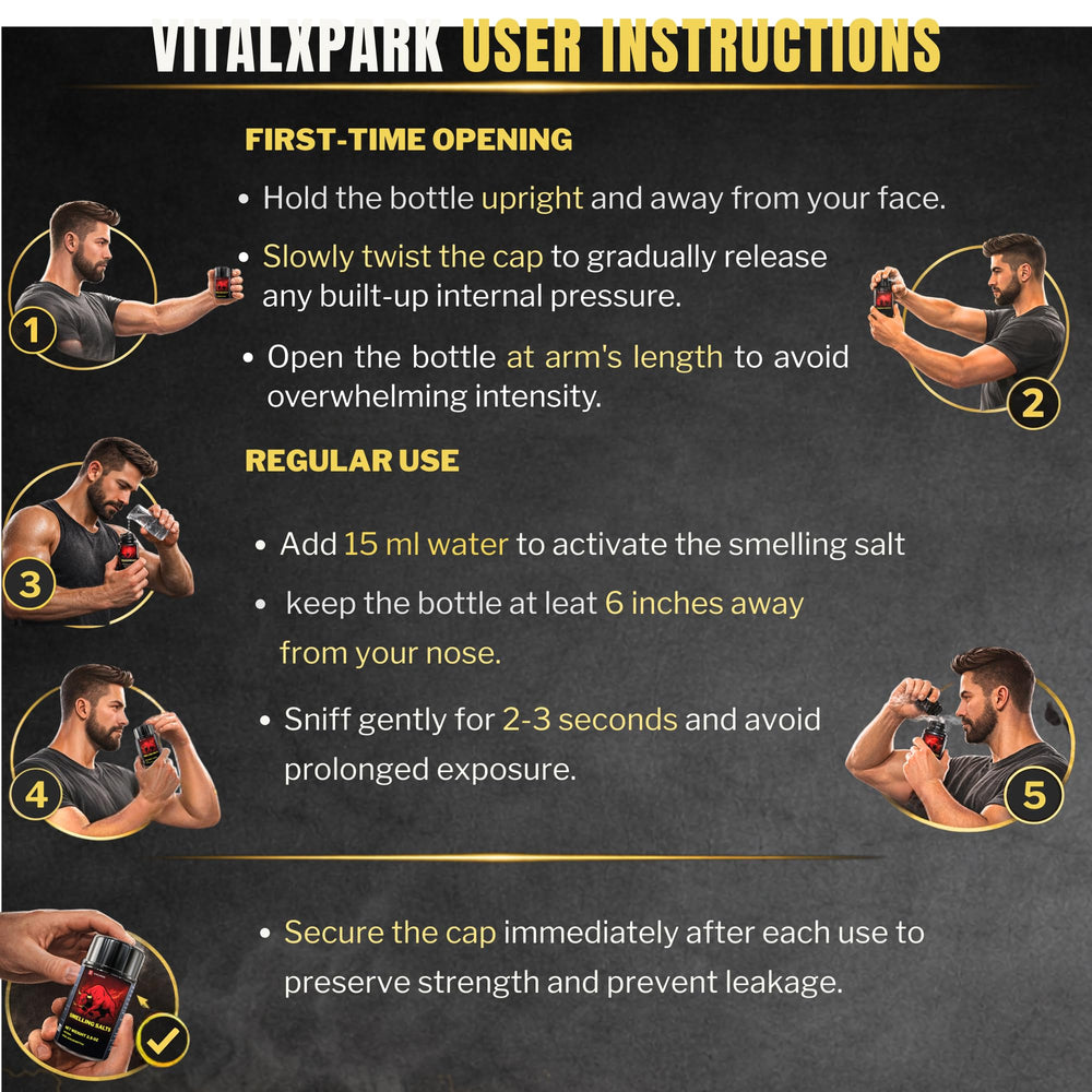VitalXpark used during hockey prep to sharpen concentration.