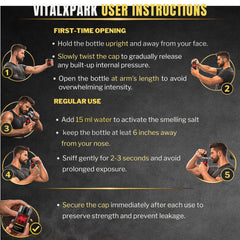 VitalXpark used during hockey prep to sharpen concentration.