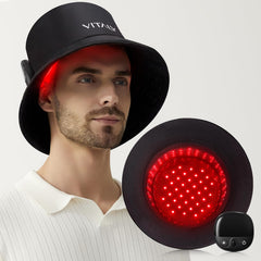 VITALY red light cap front view for at-home hair growth sessions