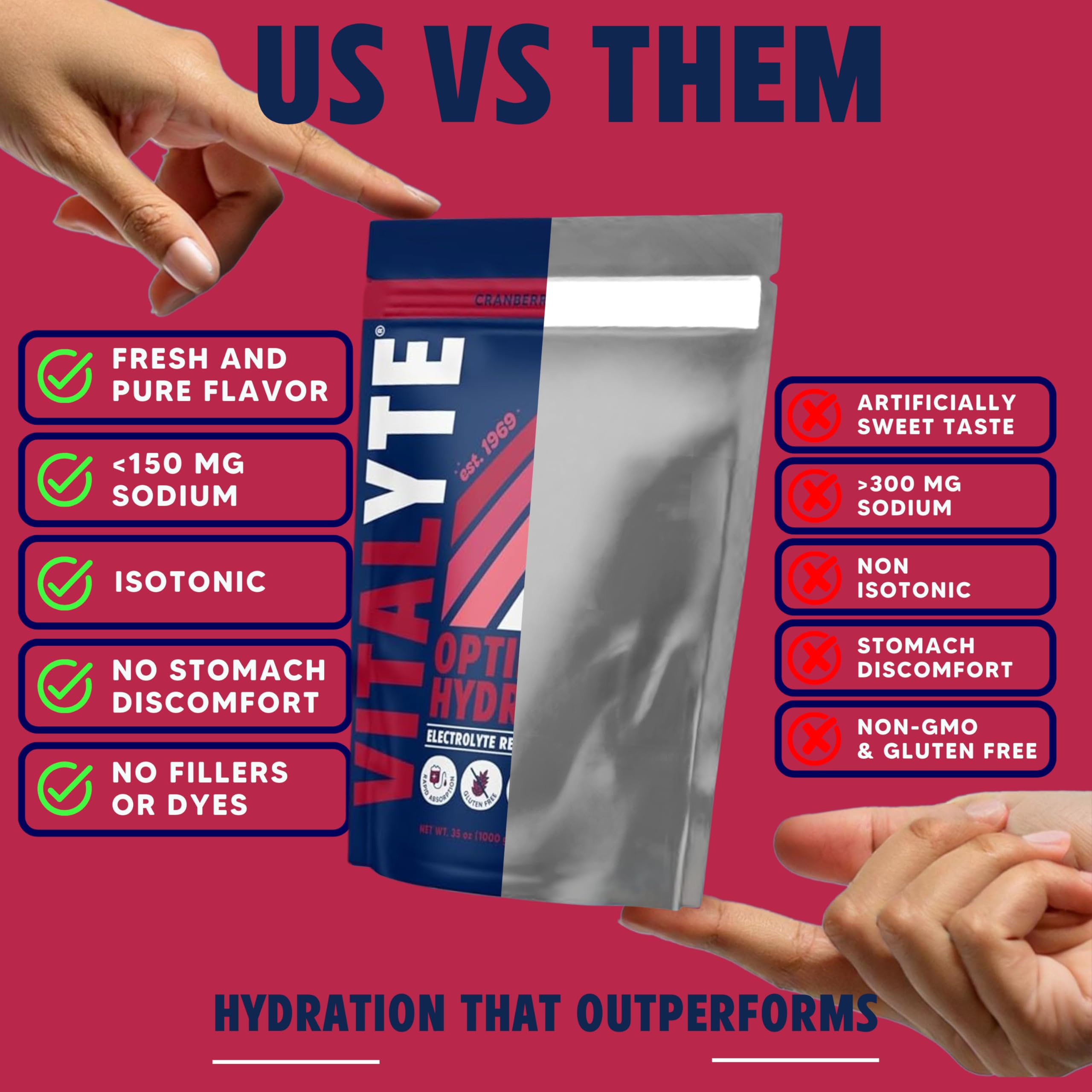 Vitalyte electrolyte powder dissolving into water in a glass for quick refreshment.