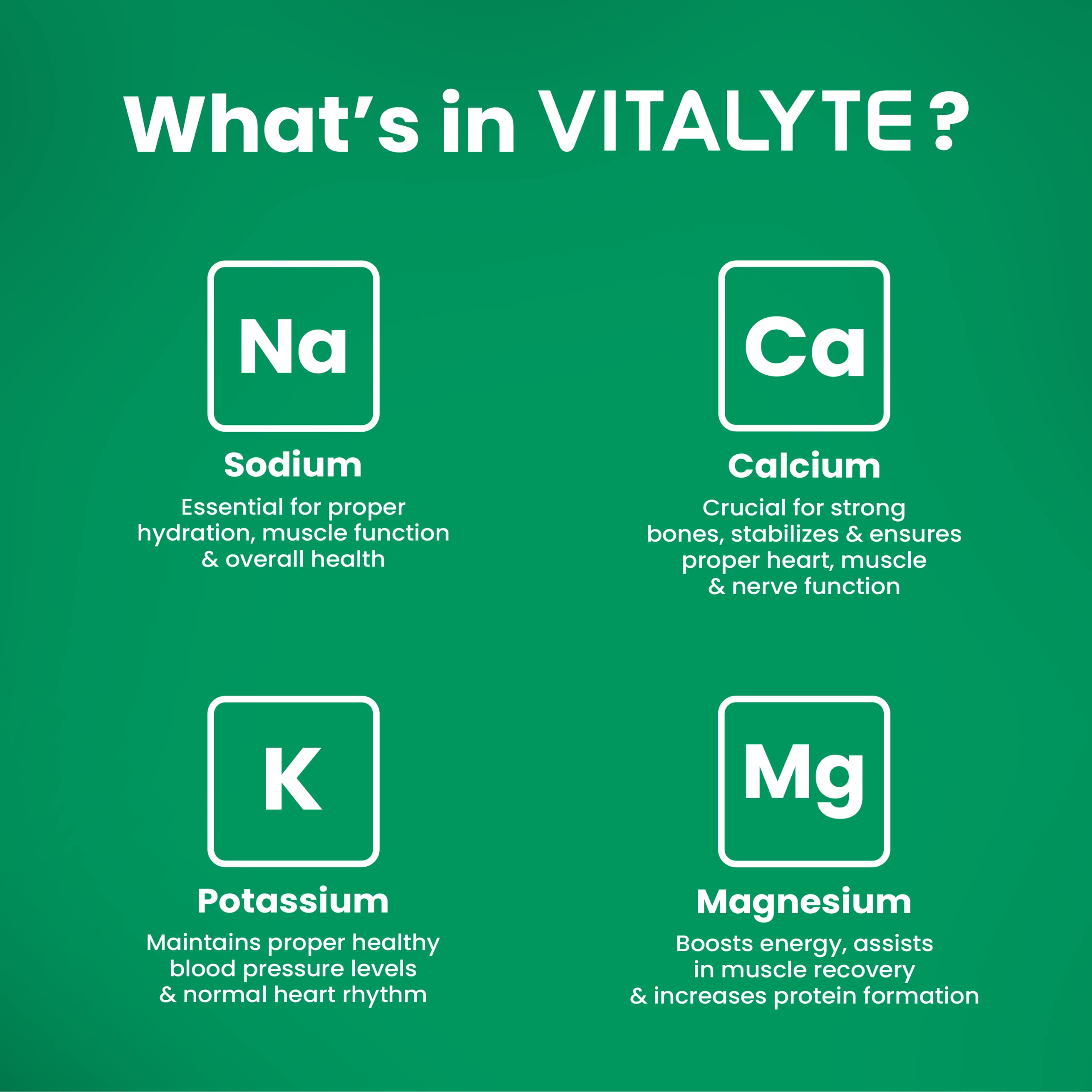 Vitalyte single-serve packet for on-the-go hydration