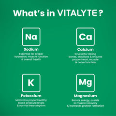 Vitalyte single-serve packet for on-the-go hydration