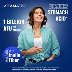 Vitamatic Akkermansia Muciniphila two-pack display for convenient supply
