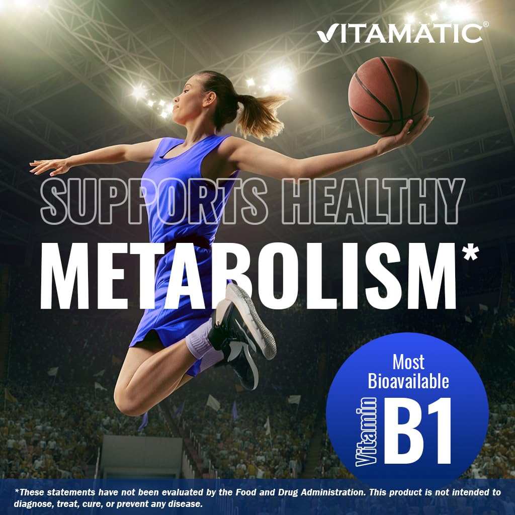 Vitamatic Benfotiamine free from artificial colors and additives