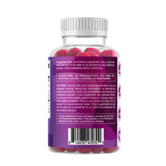 Ingredient panel highlights vegan and allergen-free formula